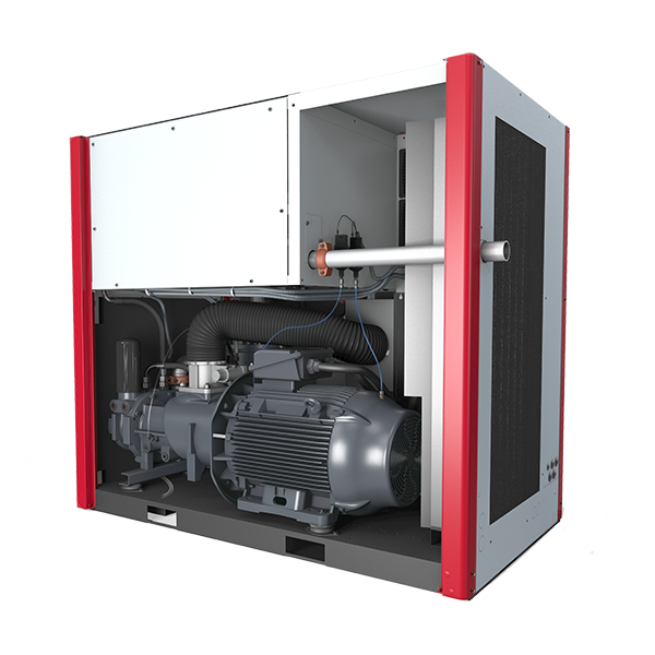 Compressor de parafuso ESM VS Aberto