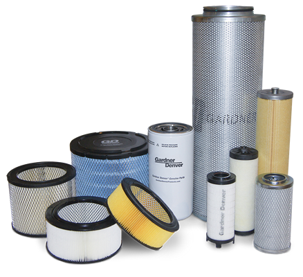 Gardner Denver Air Filters Product Line