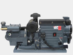 Diesel driven compressor unit